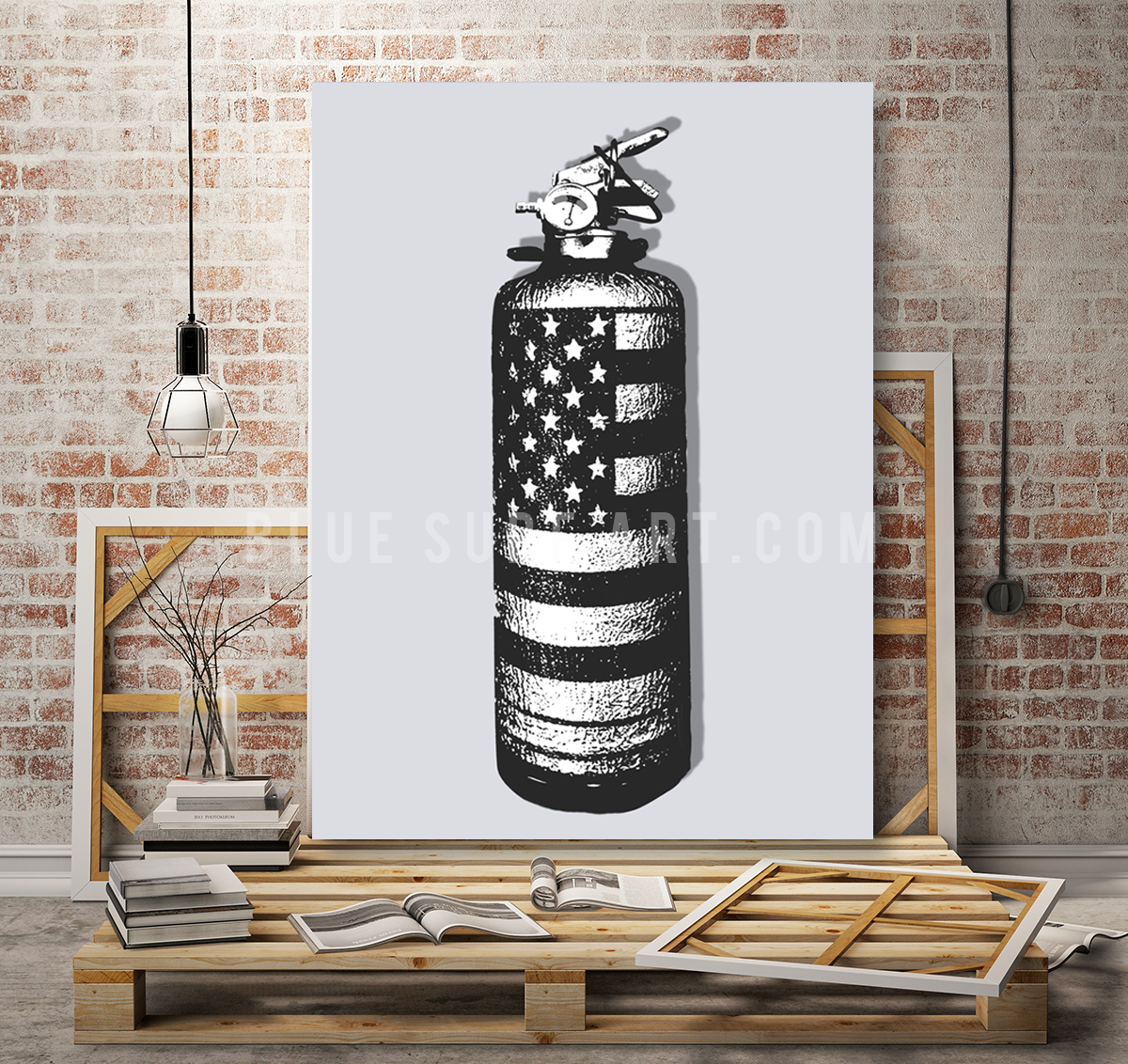 American beauty oil painting on canvas by Blue Surf Art 6