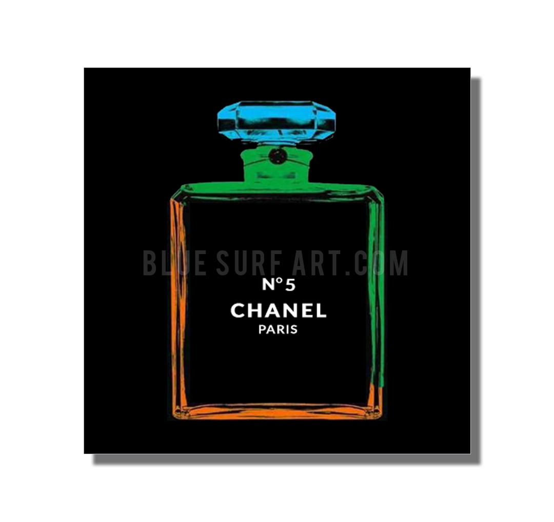 Chanel Warhol painting by Blue Surf Art 4 - showcase
