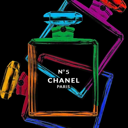 Chanel Perfume Warhol Canvas Art Oil Painting