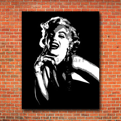 Monroe - red bricks wall