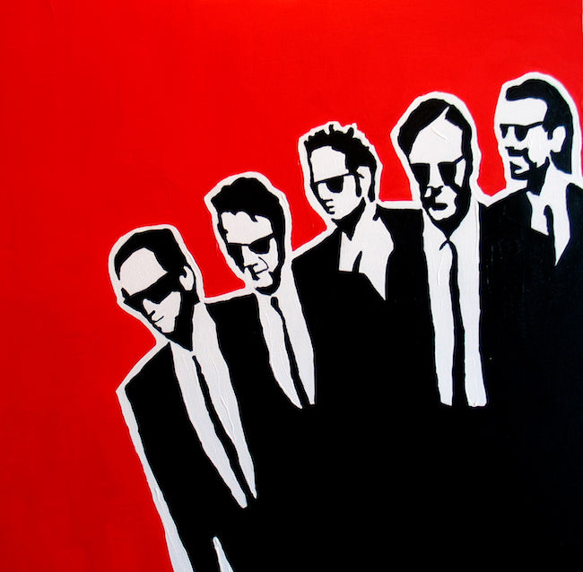 Reservoir Dogs Wall Art Painting Original Handmade Canvas Art