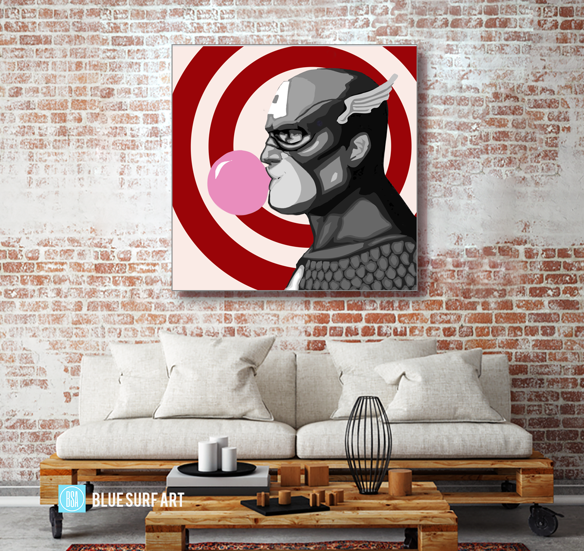 Chilling Oil Painting on Canvas by Blue Surf Art 4