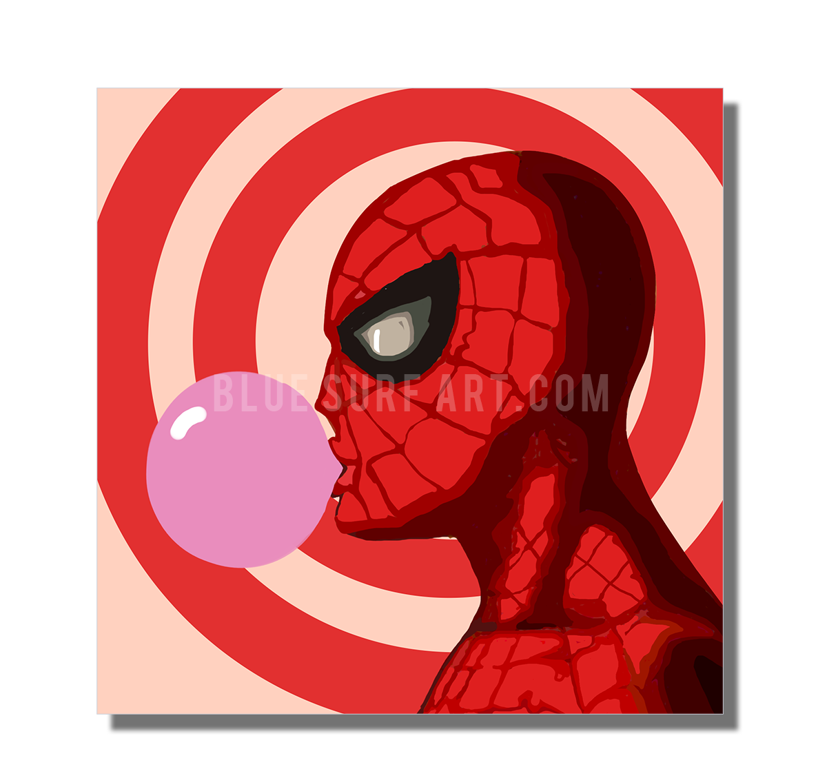 Blowing Web Oil Painting on Canvas by Blue Surf Art  2