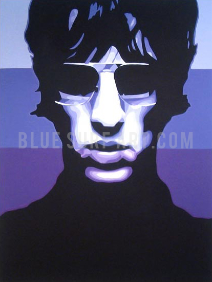 Keys to the World - Richard Ashcroft Oil Painting on Canvas by Blue Surf Art