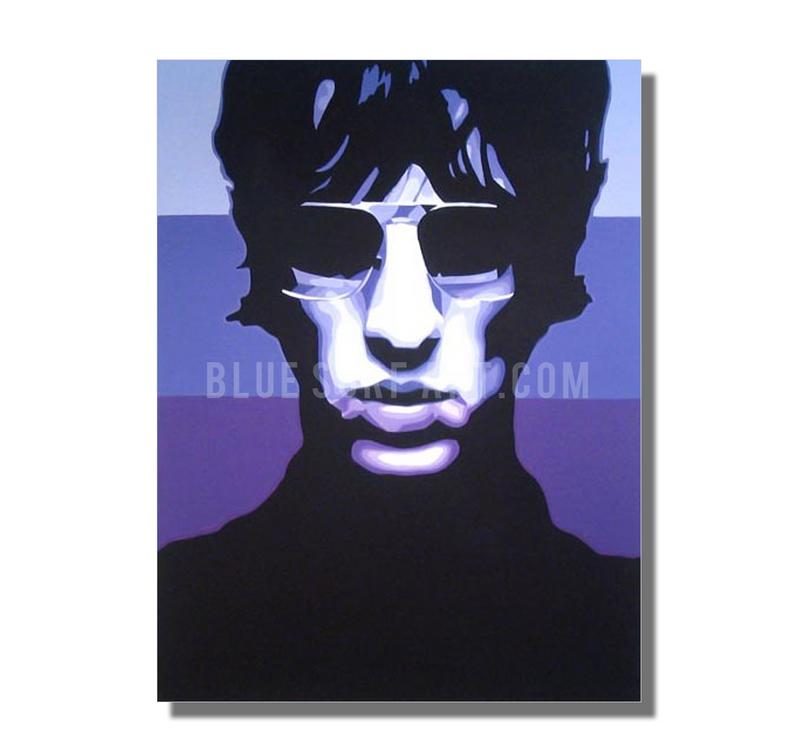 Keys to the World - Richard Ashcroft Oil Painting on Canvas by Blue Surf Art 2