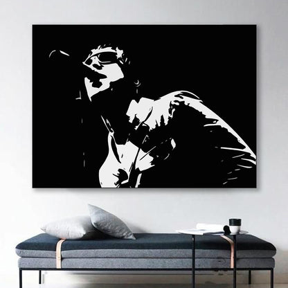 Liam Gallagher Painting