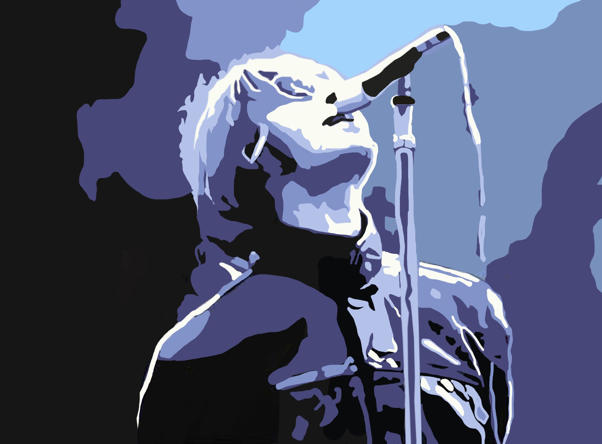 Liam Gallagher Painting