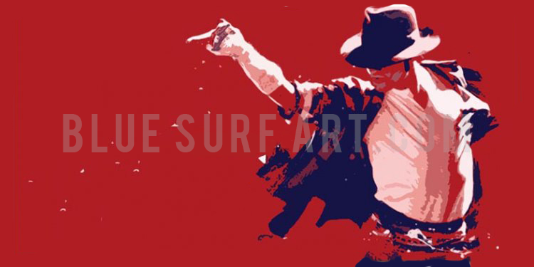 This is it - Michael Jackson oil painting on canvas by Blue Surf art