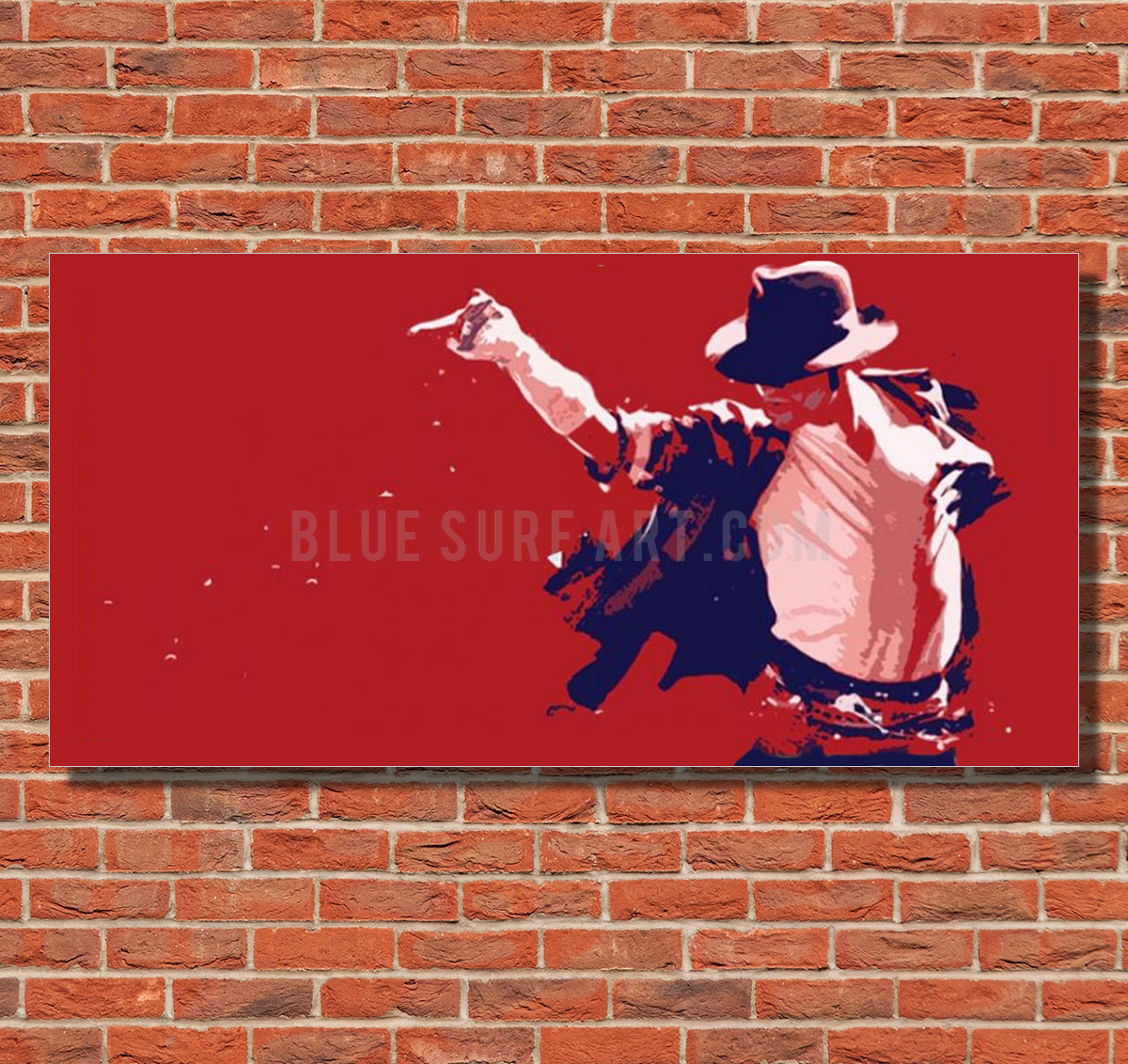 This is it - Michael Jackson oil painting on canvas by Blue Surf art 1
