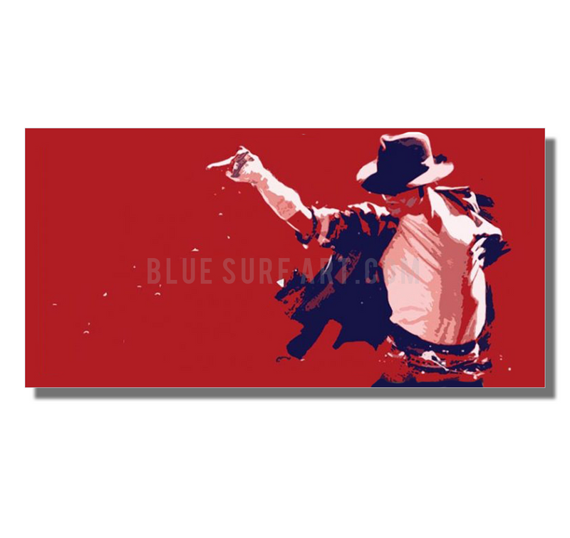This is it - Michael Jackson oil painting on canvas by Blue Surf art 5