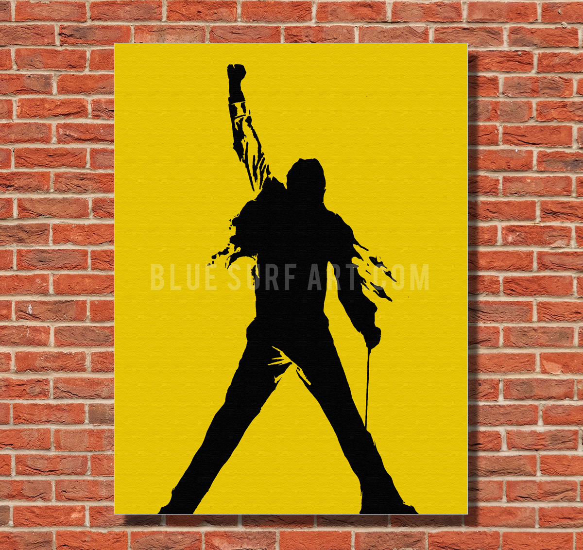 The Game - Queen Oil Painting on Canvas by Blue Surf Art 1