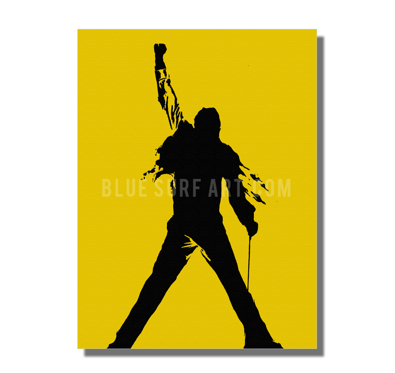 The Game - Queen Oil Painting on Canvas by Blue Surf Art 5