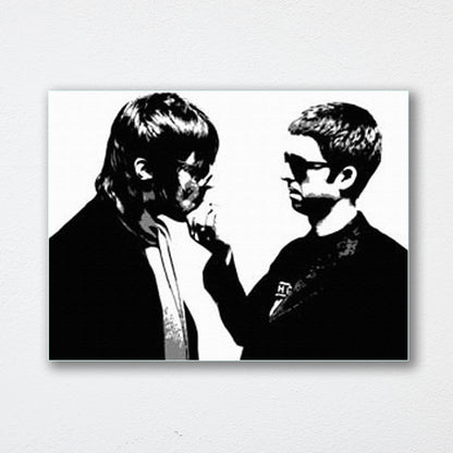Liam and Noel Gallagher - Oasis