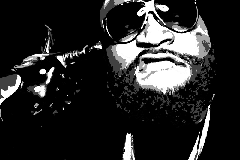 Rick Ross Rapper Original oil painting on canvas by Blue Surf Art 