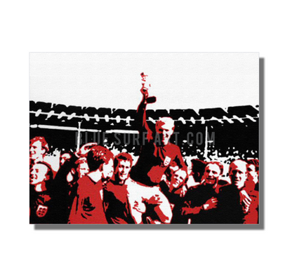 Englands World Cup Oil Painting on Canvas by Blue Surf Art 5