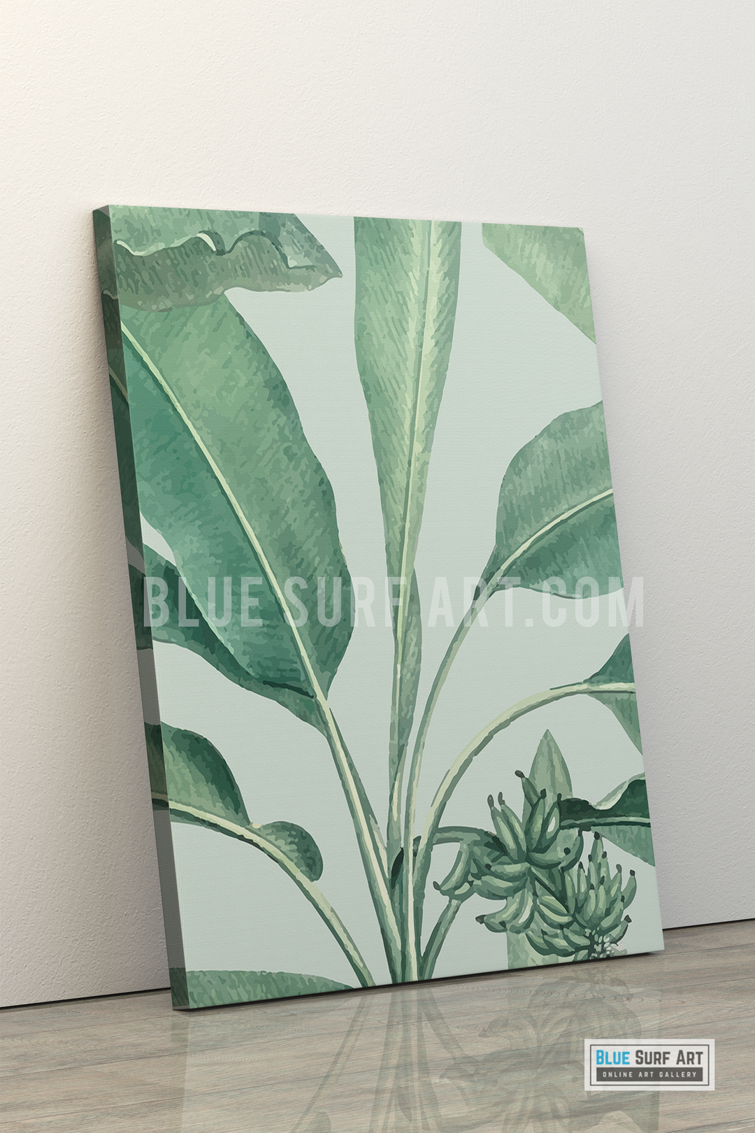 Tropical Banana Leaf Canvas Art Print III