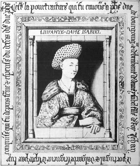 Portrait of Isabella of Portugal (van Eyck) by Jan Van Eyck Reproduction Painting by Blue Surf Art