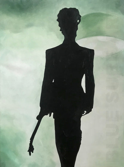 Prince Rogers Nelson Wall Art Prince on Stage Music Performance Art, prince canvas art painting handmade art Blue Surf Art