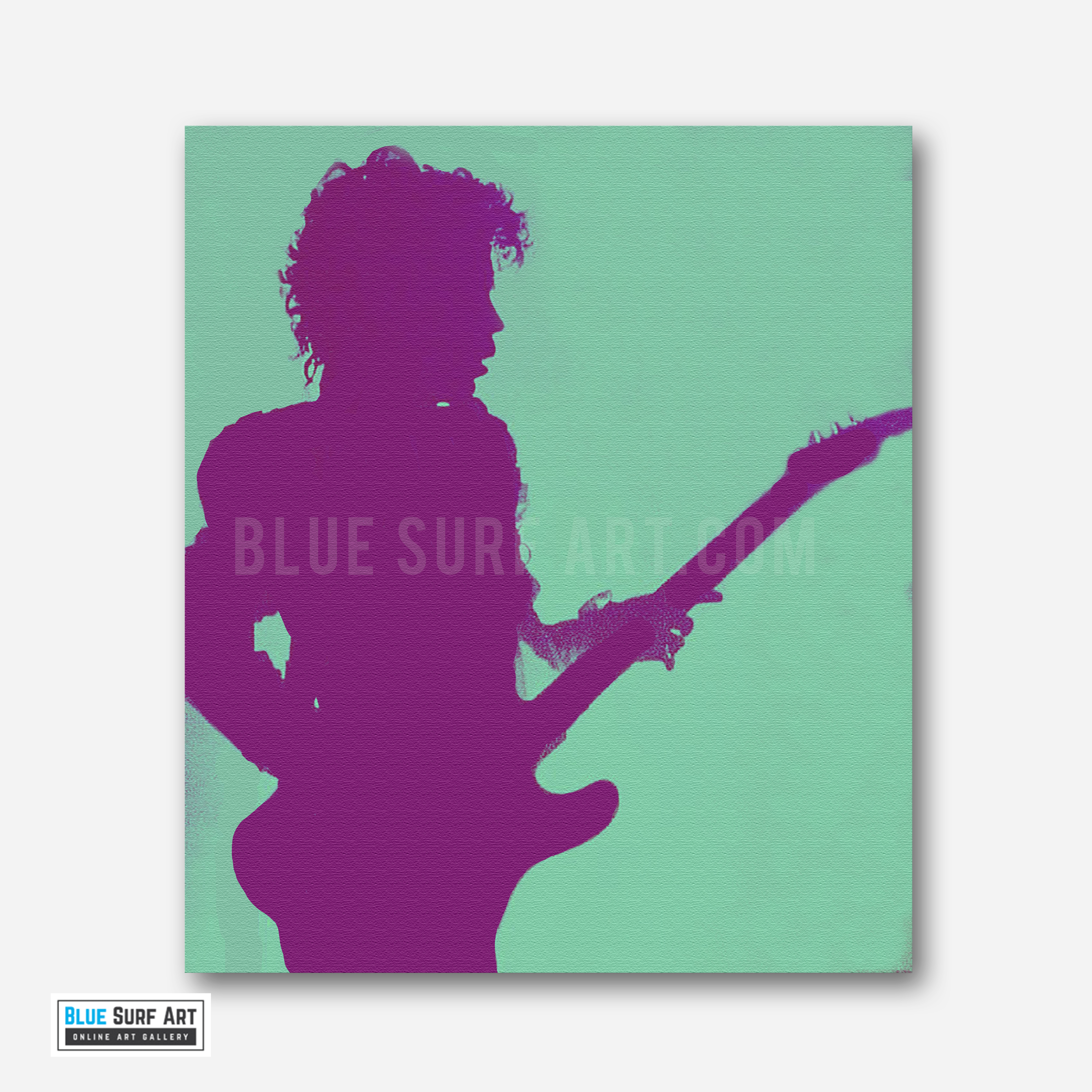 Prince Canvas, Prince on Stage Art Painting