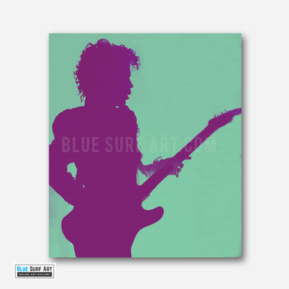 Prince Canvas, Prince on Stage Art Painting