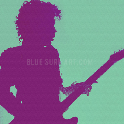 Prince Canvas, Prince on Stage Art Painting