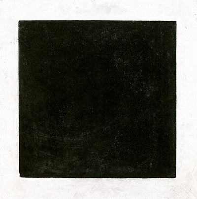 Black Square by Kazimir Malevich Reproduction Painting