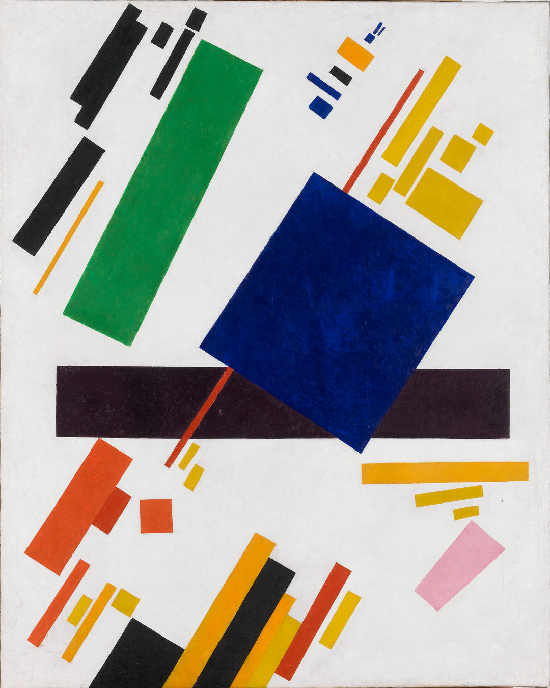 Suprematist Composition by Kazimir Malevich Reproduction Painting
