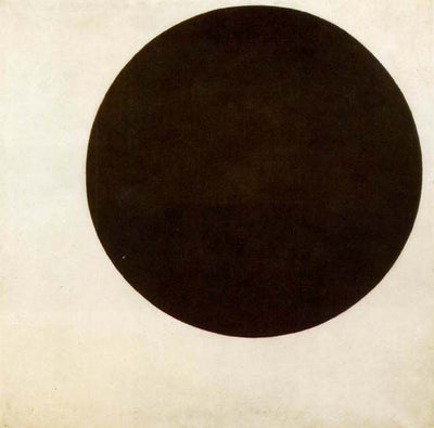 Black Circle by Kazimir Malevich Reproduction Painting