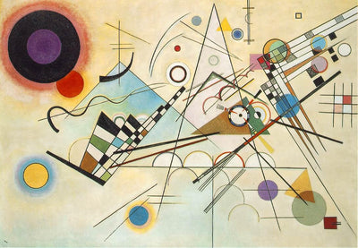 Composition 8 by Wassily Kandinsky Wall Art, Home Decor