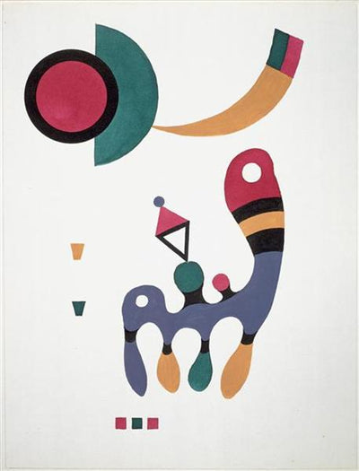 Composition by Wassily Kandinsky Wall Art, Home Decor, Reproduction