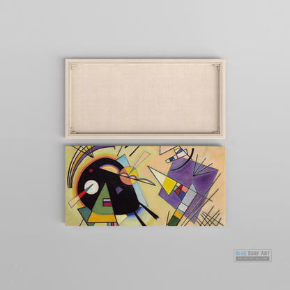 Black and Violet, 1923 by Wassily Kandinsky Wall Art, Home Decor, Reproduction