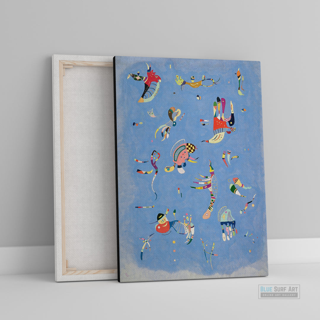 Sky Blue, 1940 by Wassily Kandinsky Wall Art, Home Decor, Reproduction