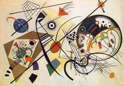 Transverse Line, 1923 by Wassily Kandinsky Wall Art, Home Decor, Reproduction