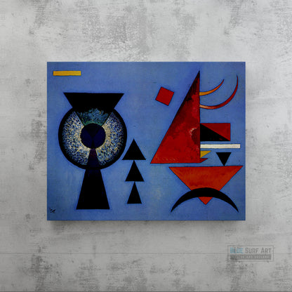 Soft Hard, 1927 by Wassily Kandinsky Wall Art, Home Decor, Reproduction
