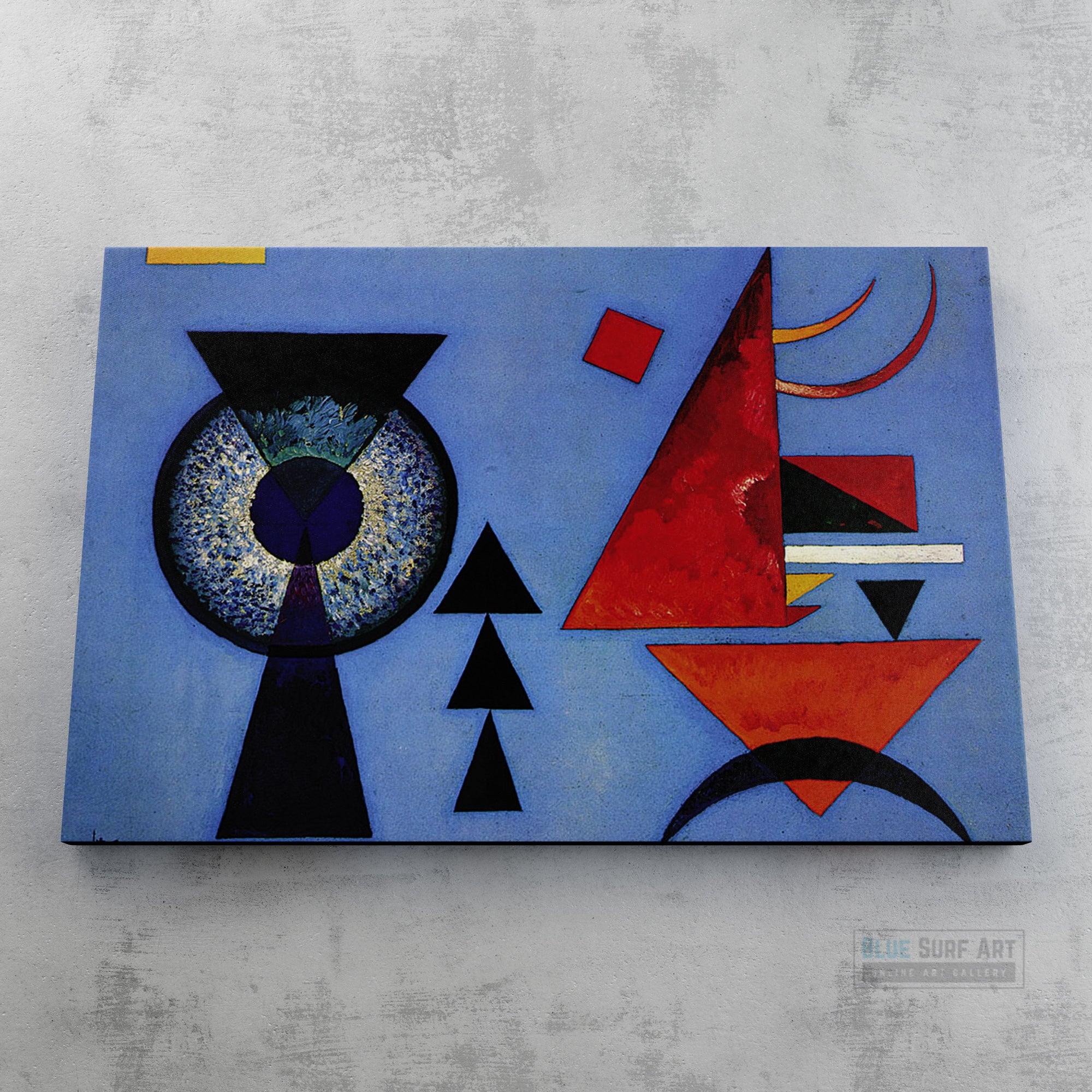 Soft Hard, 1927 by Wassily Kandinsky Wall Art, Home Decor