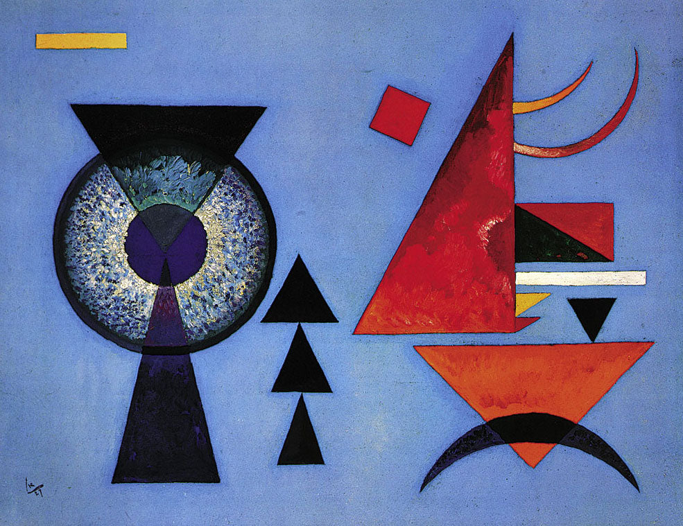 Soft Hard, 1927 by Wassily Kandinsky Wall Art, Home Decor, Reproduction