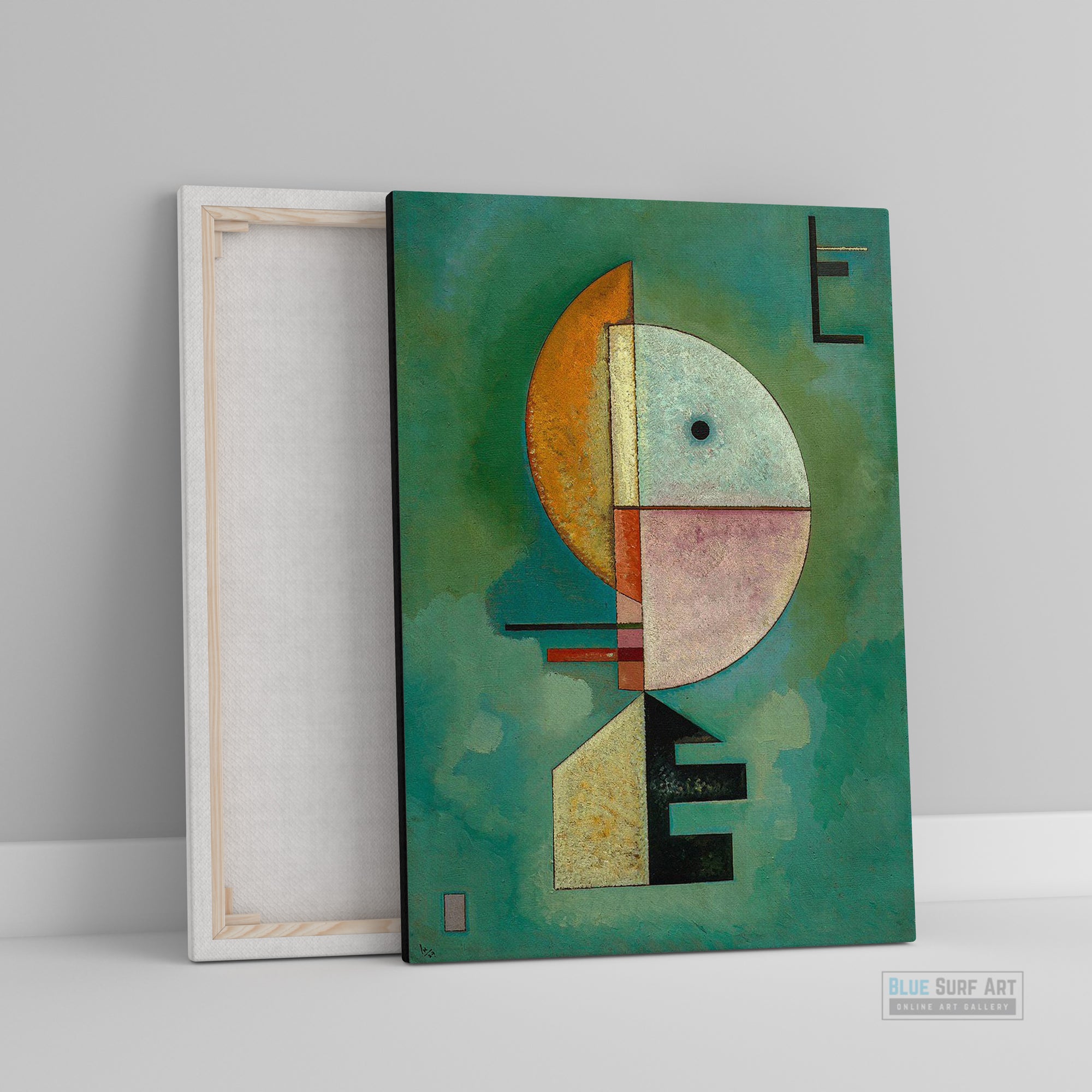 Upward, 192 by Wassily Kandinsky Reproduction for Sale - Blue Surf Art