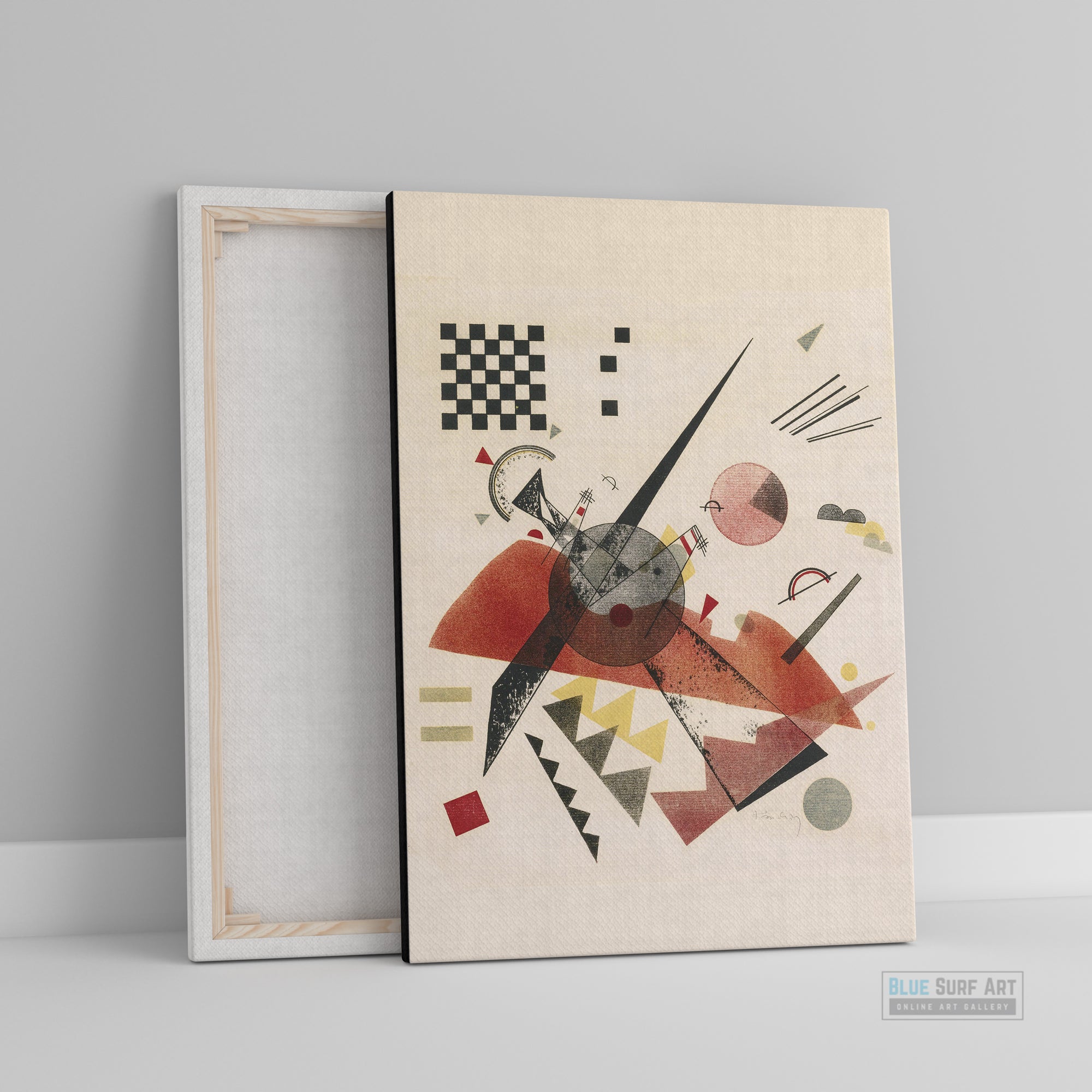 Orange 1923 by Wassily Kandinsky Reproduction for Sale - Blue Surf Art