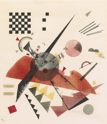 Orange 1923 by Wassily Kandinsky Reproduction for Sale - Blue Surf Art