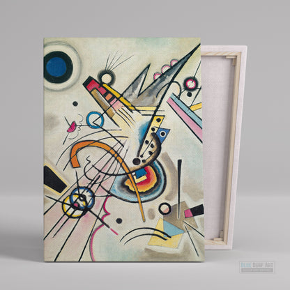 Diagonal 1923 by Wassily Kandinsky Reproduction for Sale - Blue Surf Art - 2