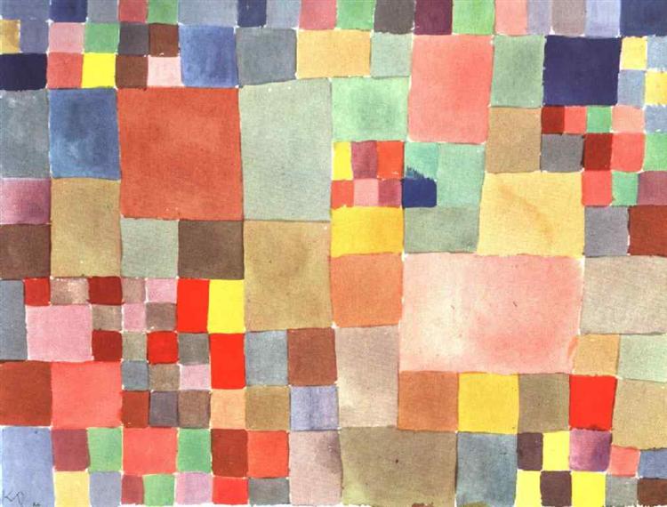 Flora on Sand by Paul Klee reproduction wall art oil painting on canvas