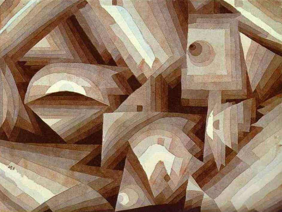 Crystal Gradation, 1921 by Paul Klee Paul Klee Artworks, Paul Klee oil painting, Paul Klee masterpiece, Paul Klee reproduction, Paul Klee wall art, abstract wall art decor