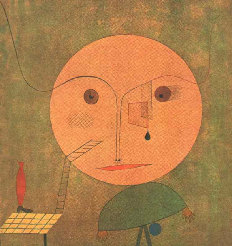 Error on Green, 1930 by Paul Klee. Paul Klee Artworks, Paul Klee oil painting, Paul Klee masterpiece, Paul Klee reproduction, Paul Klee wall art, abstract wall art decor