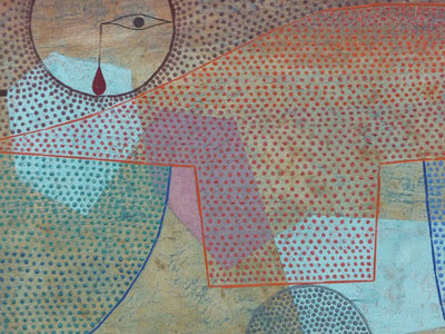 Sunset, 1930 by Paul Klee. Paul Klee Artworks, Paul Klee oil painting, Paul Klee masterpiece, Paul Klee reproduction, Paul Klee wall art, abstract wall art decorSunset, 1930 by Paul Klee