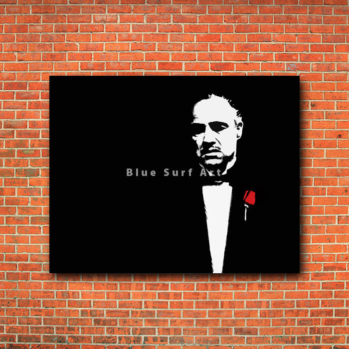 Red Rose - red bricks wall
