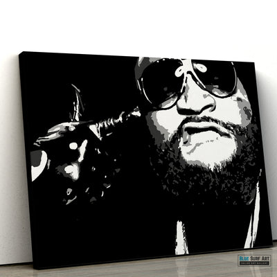 Rick Ross Rapper Original oil painting on canvas by Blue Surf Art  1