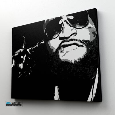 Rick Ross Rapper Original oil painting on canvas by Blue Surf Art  2