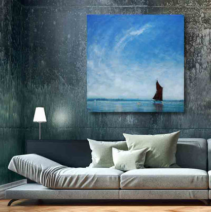 Shell Hunters Painting by Derek Hare