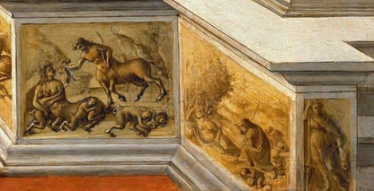 Calumny of Apelles (Botticelli) by Sandro Botticelli I Blue Surf Art