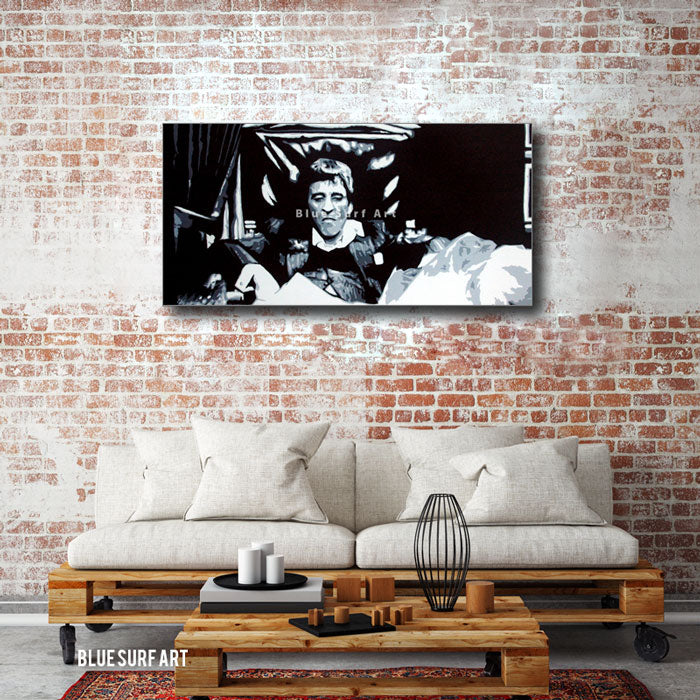 Scarface - Tony Montana Pop Art Paintin - - living room